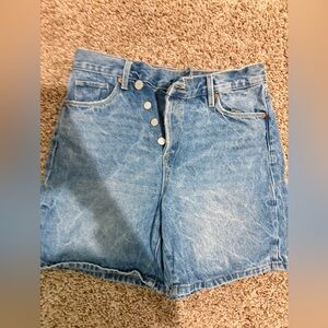 Blank NYC Blue Denim Shorts